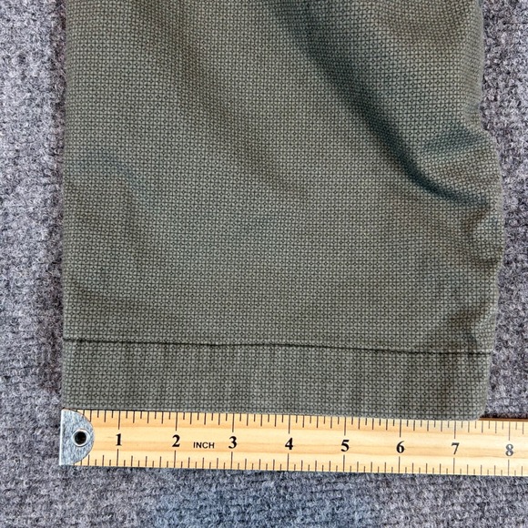 Ted Baker London Sladrid Khaki Mens 38R Green Textured Chino Slim Fit Pants - Picture 10 of 11